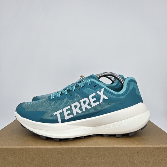adidas Shoes - Adidas Women's Terrex Agravic Speed Trail Pure Teal Trail Running Shoes Size 7